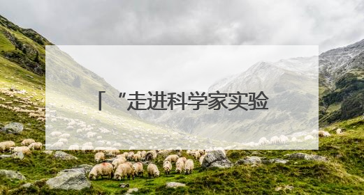 “走进科学家实验室”暨青少年实验展演活动在长启幕