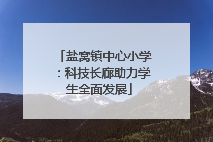 盐窝镇中心小学：科技长廊助力学生全面发展