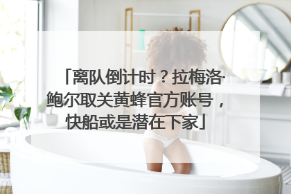 离队倒计时？拉梅洛·鲍尔取关黄蜂官方账号，快船或是潜在下家