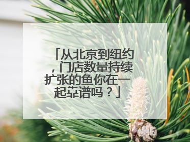 从北京到纽约，门店数量持续扩张的鱼你在一起靠谱吗？
