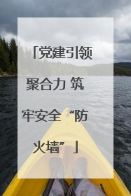 党建引领聚合力 筑牢安全“防火墙”