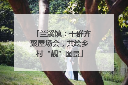 兰溪镇：干群齐聚屋场会，共绘乡村“靓”图景