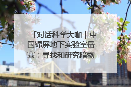 对话科学大咖｜中国锦屏地下实验室岳骞：寻找和研究暗物质，就是要去突破人类的认知边界