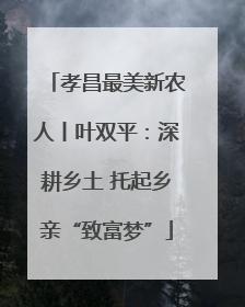 孝昌最美新农人丨叶双平：深耕乡土 托起乡亲“致富梦”