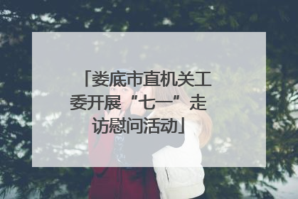 娄底市直机关工委开展“七一”走访慰问活动