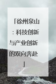 徐州泉山：科技创新与产业创新的双向奔赴
