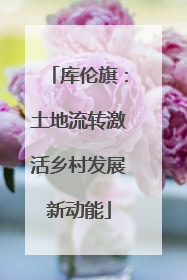 库伦旗：土地流转激活乡村发展新动能