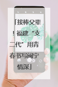 接棒父辈！福建“支二代”用青春书写闽宁情深
