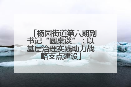 杨园街道第六期副书记“圆桌谈”：以基层治理实践助力战略支点建设