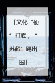 文化“梗”打底，“苏超”踢出圈