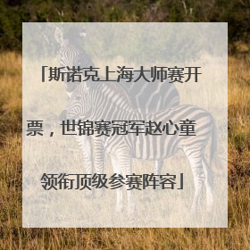 斯诺克上海大师赛开票，世锦赛冠军赵心童领衔顶级参赛阵容