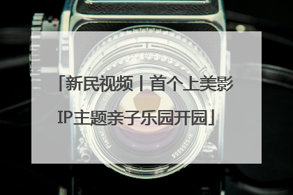 新民视频丨首个上美影IP主题亲子乐园开园