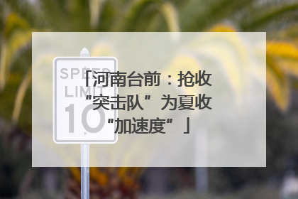 河南台前：抢收“突击队”为夏收“加速度”