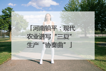 河南镇平：现代农业谱写“三夏”生产“协奏曲”