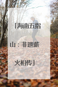 海南五指山：非遗薪火相传