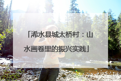 浠水县城太桥村：山水画卷里的振兴实践