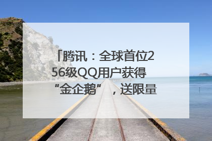 腾讯：全球首位256级QQ用户获得“金企鹅”，送限量版神秘惊喜等礼物