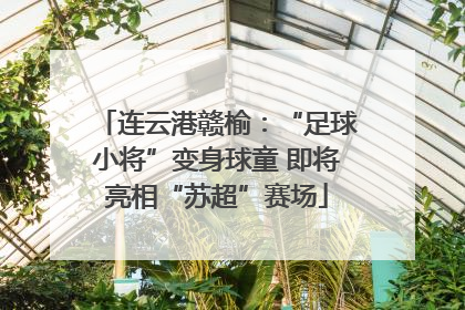 连云港赣榆：“足球小将”变身球童 即将亮相“苏超”赛场