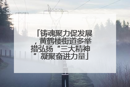 铸魂聚力促发展，黄鹤楼街道多举措弘扬“三大精神”凝聚奋进力量