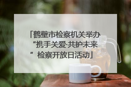 鹤壁市检察机关举办“携手关爱·共护未来”检察开放日活动