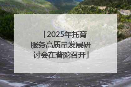 2025年托育服务高质量发展研讨会在普陀召开