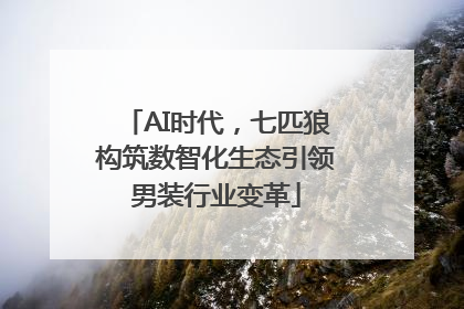 AI时代，七匹狼构筑数智化生态引领男装行业变革
