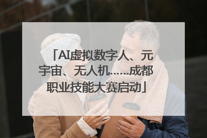 AI虚拟数字人、元宇宙、无人机……成都职业技能大赛启动